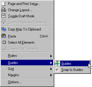 Guides and snapping options