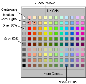 ArcMap Color Selector